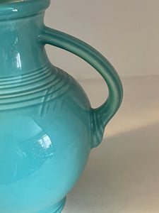 Fiesta Millennium 1 Vase Turquoise 2  Handled Vase