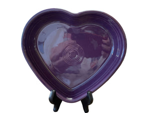 Fiesta Large Mulberry Heart Bowl