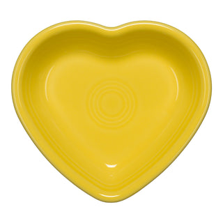 Fiesta Sunflower Small Heart Bowl Yellow 9oz