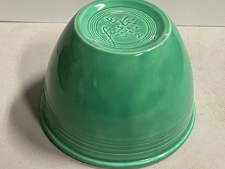 Vintage Fiesta # 2 Original Green Nesting Bowl Mixing Bowl