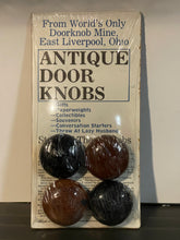 Load image into Gallery viewer, Vintage Antique Door Knobs East Liverpool Game
