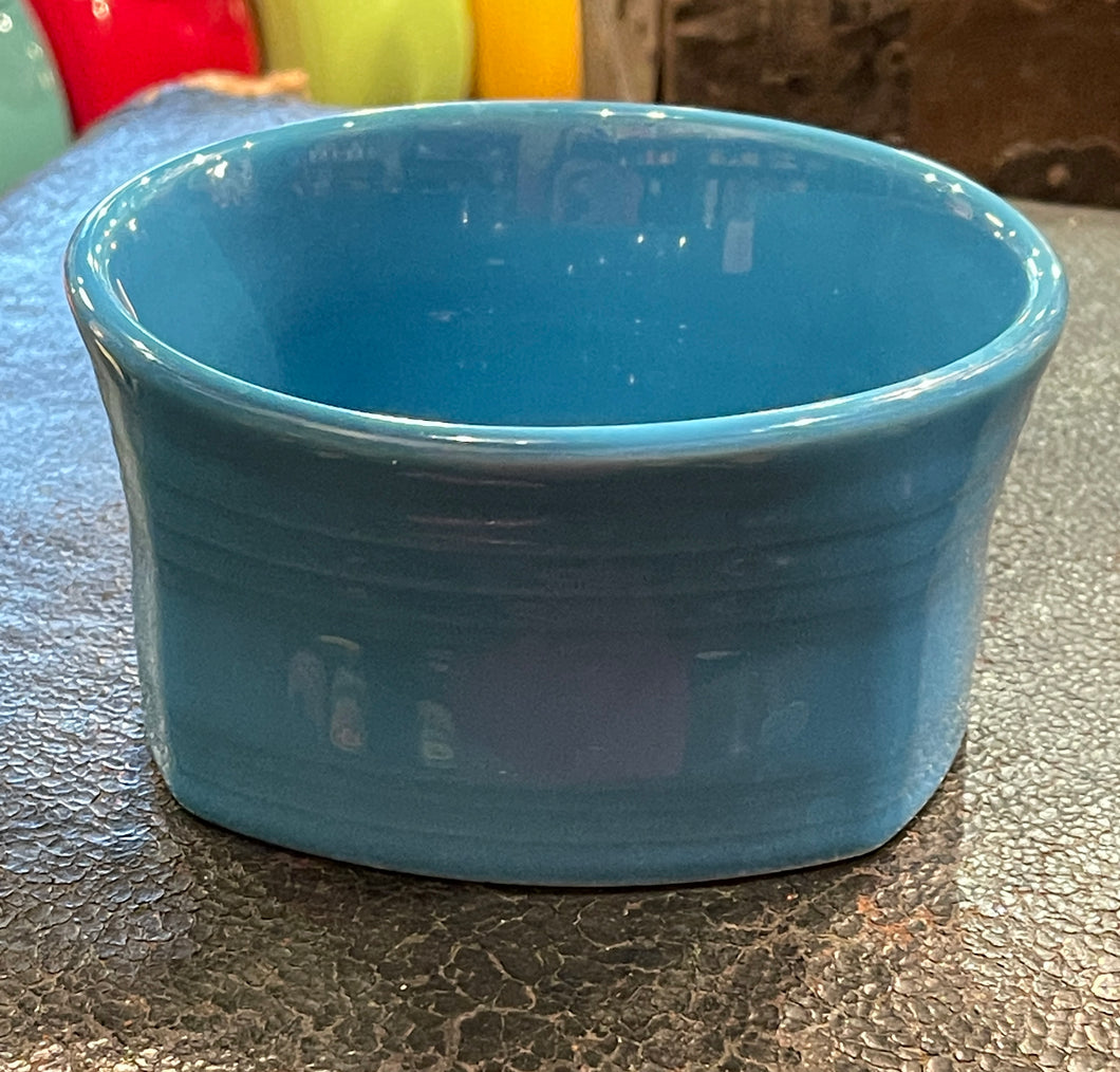 Fiesta Peacock Square Soup Cereal Bowl