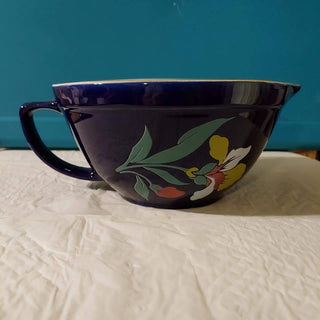 Hall Batter Pitcher, China Specialties  Blue Blossom (Fiesta like)