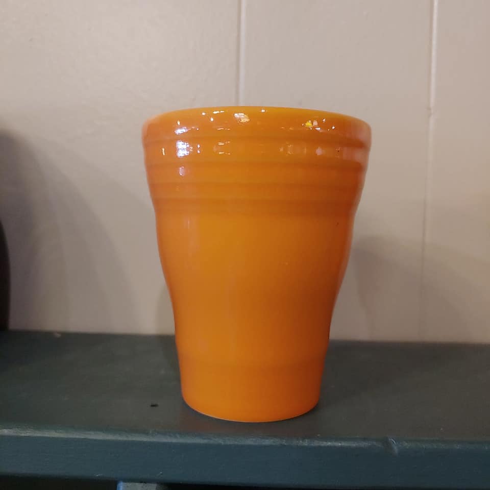 Fiesta Bathroom Tumbler Tangerine