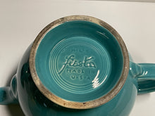 Load image into Gallery viewer, Vintage Fiesta Medium Teapot Turquoise C Handle
