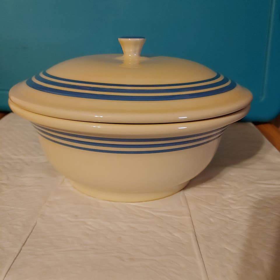Fiesta HLCCA Exclusive  Blue Stripes Casserole