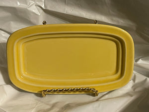 Fiestaware Sunflower  Replacement Bottom of Butter Dish ONLY
