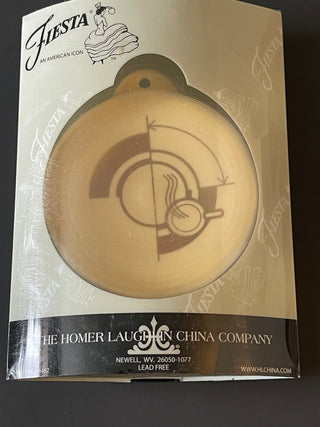 Fiesta 2021 HLCCA Ivory Membership Ornament