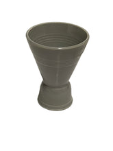 Load image into Gallery viewer, Vintage Homer Laughlin HARLEQUIN Fiesta double egg cup Gray

