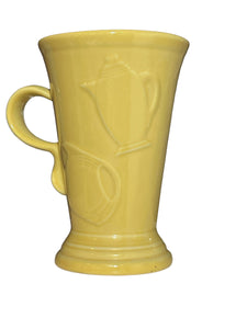 Fiesta Pale Yellow Pedestal Mug