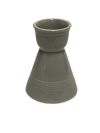 Vintage Homer Laughlin HARLEQUIN Fiesta double egg cup Gray