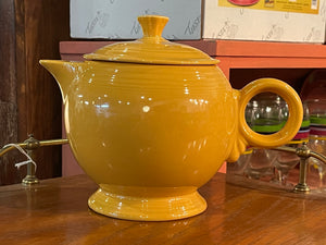 Vintage Fiesta Yellow Large Tea Pot