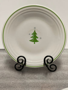 Fiestaware Whimsical Tree Lunch Plate Fiesta White Exclusive Luncheon Holiday