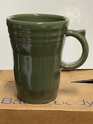 Fiesta SAGE Latte Mug Discontinued Color and Shape