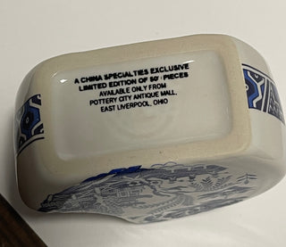 Fiesta China Specialties BLUE WILLOW Mini Disk