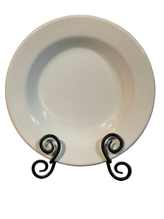 Fiesta White Rim Soup Pasta  Bowl