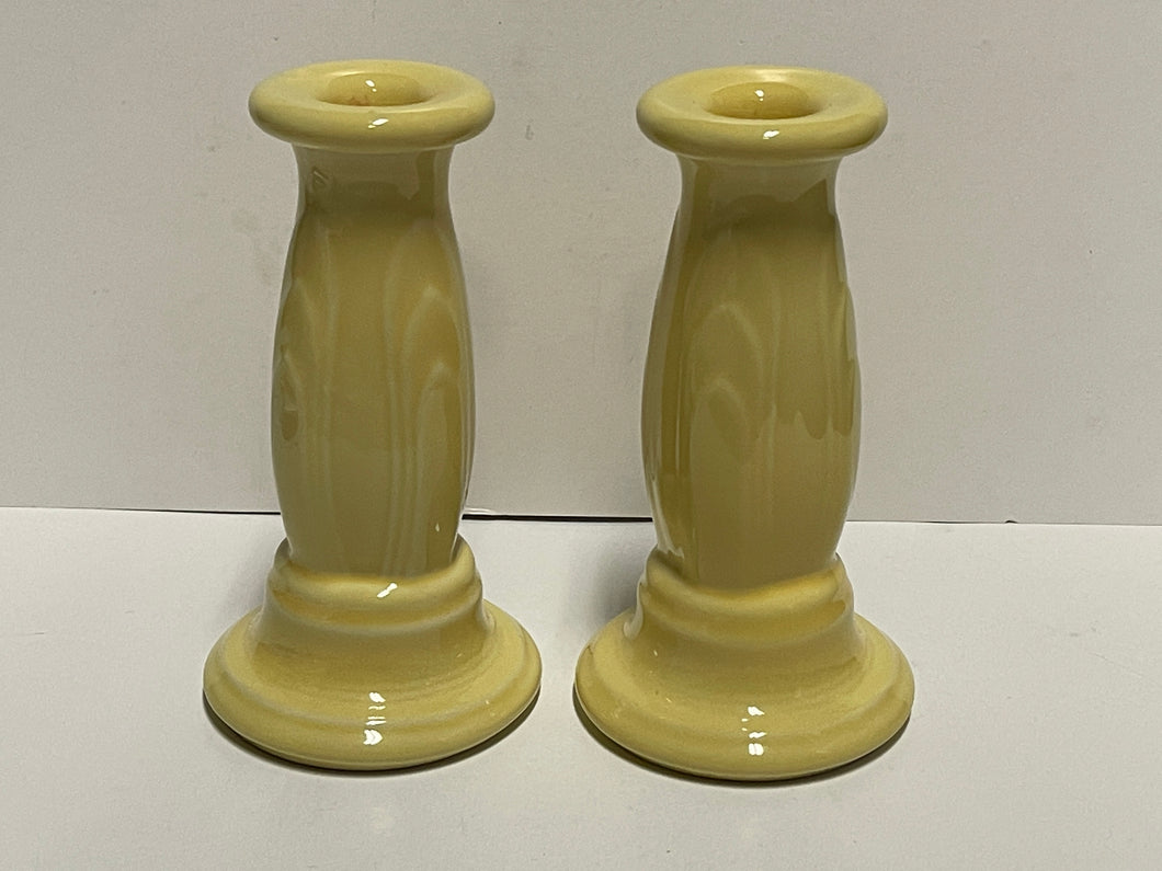 Fiesta Y2K Tapered Candle Sticks P86 YELLOW