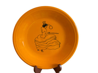 Fiesta Dancing Lady Commemorative Plate in Butterscotch | Fiestaware HLCCA 2020