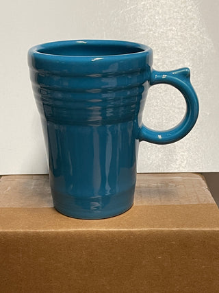 Fiesta Peacock Latte Mug Retired Color