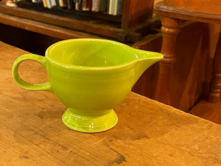 Fiesta Ring Handled Creamer Chartreuse