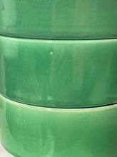 Load image into Gallery viewer, Vintage Kitchen Kraft Stacking Refrigerator Set Original Green
