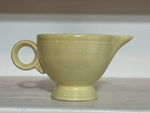 Load image into Gallery viewer, Vintage Fiesta Ivory Creamer Ring Handled

