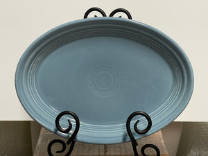 Fiesta Small Oval Platter - Periwinkle Retired Color