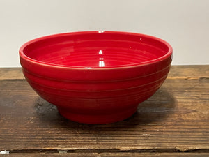 Fiesta Scarlet Small Rice Footed Bowl 5"