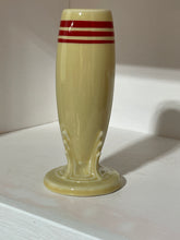 Load image into Gallery viewer, Fiesta HLCCA  Retro Red Stripe Bud Vase
