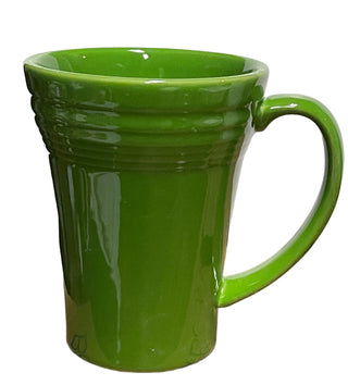 Fiesta  Shamrock Green Bistro Latte Mug  Large Handle