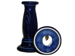 Fiesta Y2K Tapered Candle Sticks Cobalt Pair