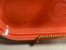 Load image into Gallery viewer, Fiesta Corn Relish Tray Utility Tray Persimmon Retired Color
