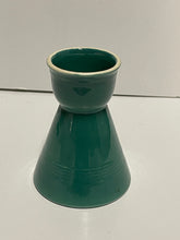 Load image into Gallery viewer, Vintage Homer Laughlin HARLEQUIN Fiesta double egg cup Spruce
