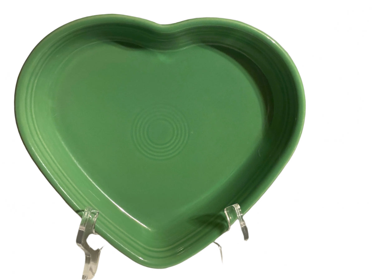 Fiesta Large Heart Bowl Meadow Green 26 Oz. Fiestaware Serving Candy N ...