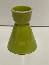 Load image into Gallery viewer, Vintage Homer Laughlin HARLEQUIN Fiesta double egg cup Chartreuse
