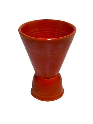 Vintage Homer Laughlin HARLEQUIN Fiesta double egg cup Red
