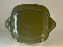 Load image into Gallery viewer, Fiesta Sage Green Square Tab  Serving - Hostess Tray NWT
