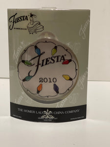Fiesta String Of Lights 2010 Ornament NIB