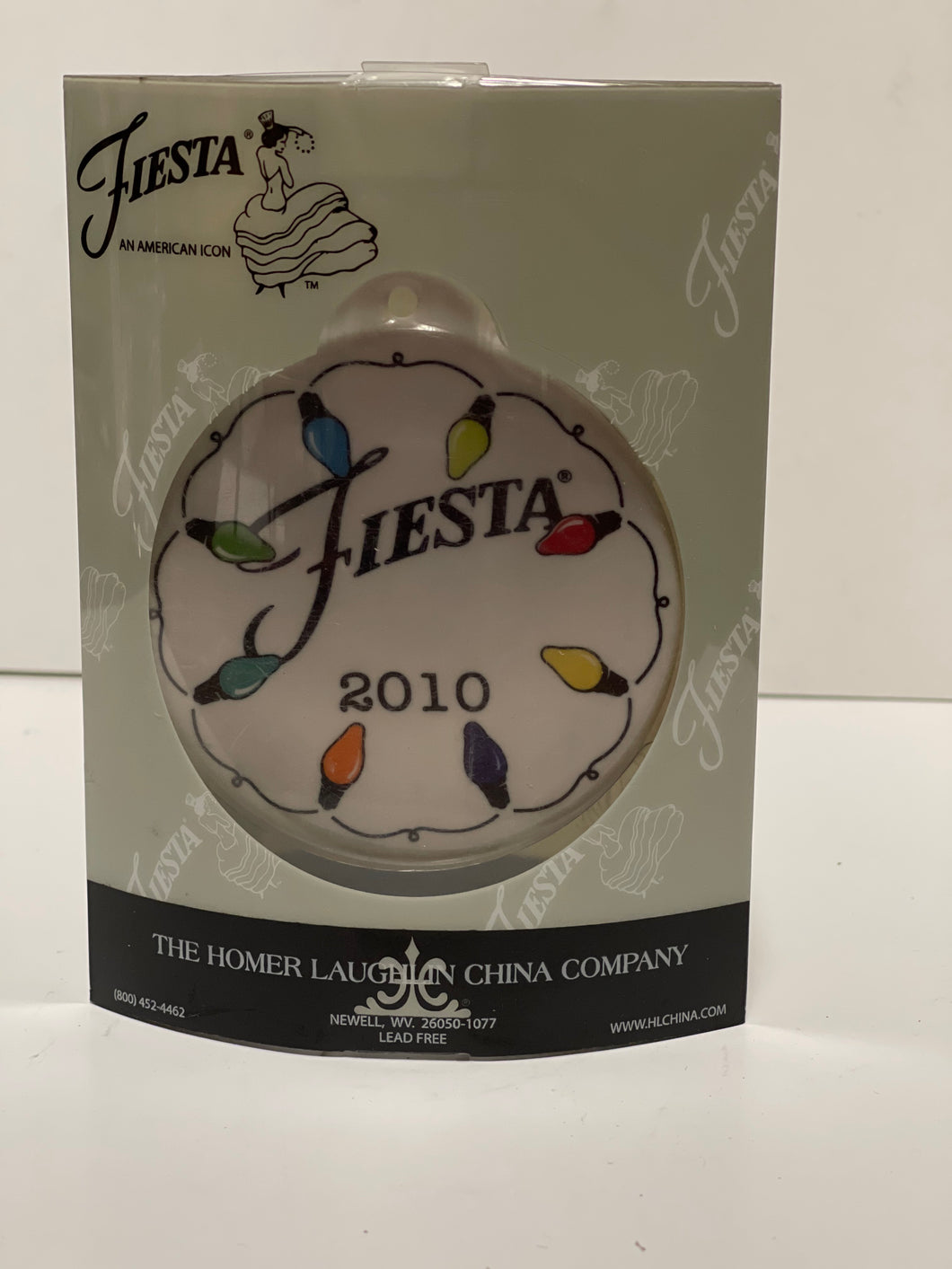 Fiesta String Of Lights 2010 Ornament NIB
