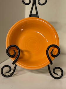 Fiesta Fruit Bowl Tangerine Orange Retired Color