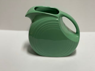 Fiesta Seamist Juice Medium Disk Pitcher Retired Color