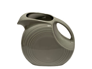 Fiesta Pearl Gray Water Large Disk Pitcher Retired Color