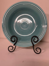 Load image into Gallery viewer, Vintage Fiesta Turquoise Rim Soup Pasta Deep Bowl
