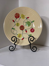Load image into Gallery viewer, Christmas Ornaments Lunch Plate Fiesta Exclusive 9 Luncheon NEW Tags
