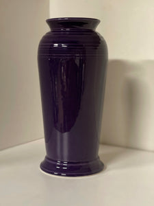 Fiesta Plum Monarch Vase Purple