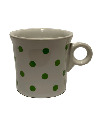 Fiesta HLCCA White W Shamrock Polka Dots Mug