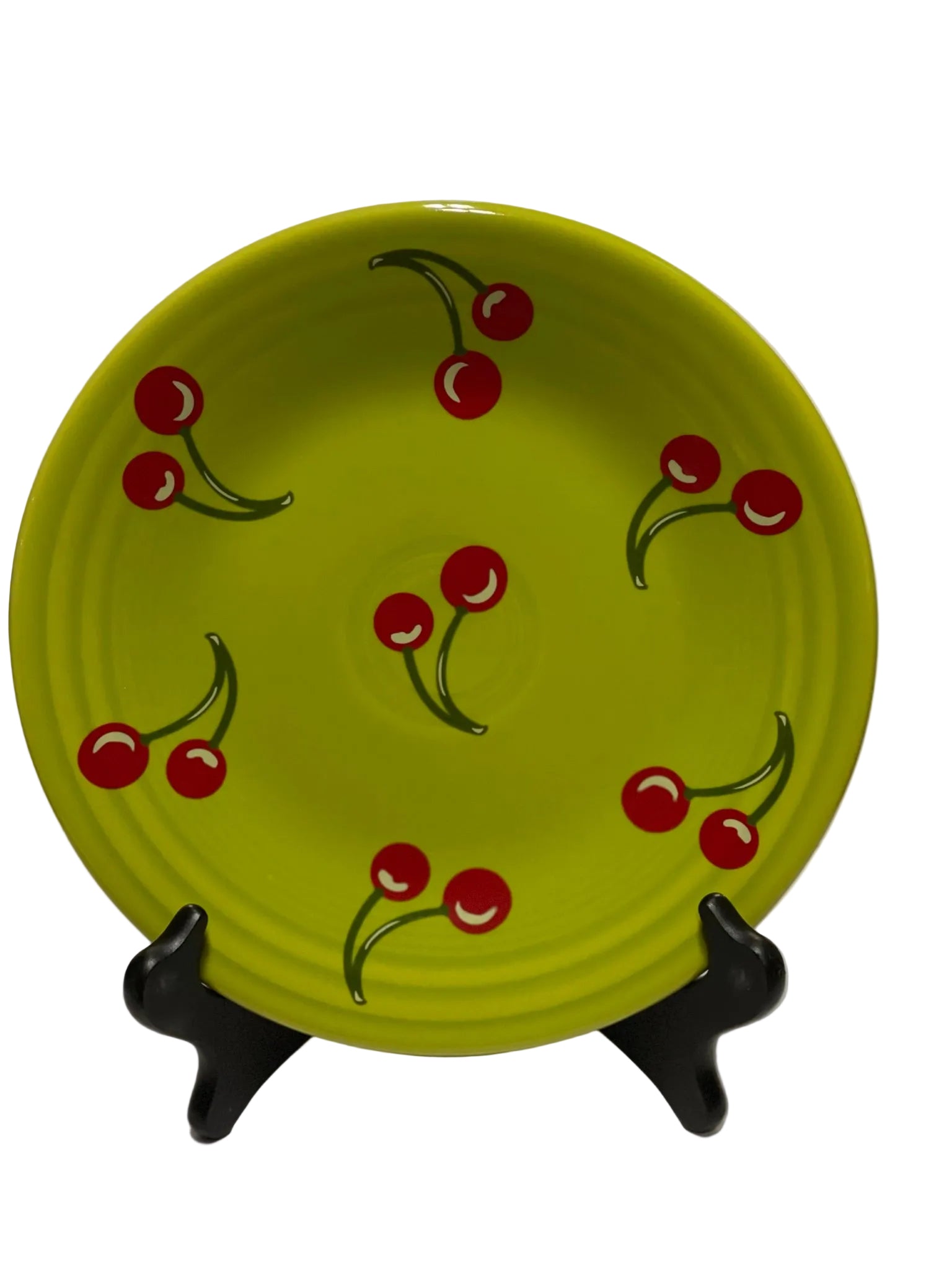 FIESTAWARE HLCCA Exclusive Lemongrass CHERRIES Luncheon FIESTA Plate