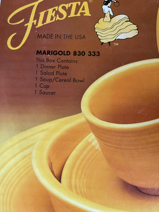 Fiesta 5 Pc Place Setting Marigold