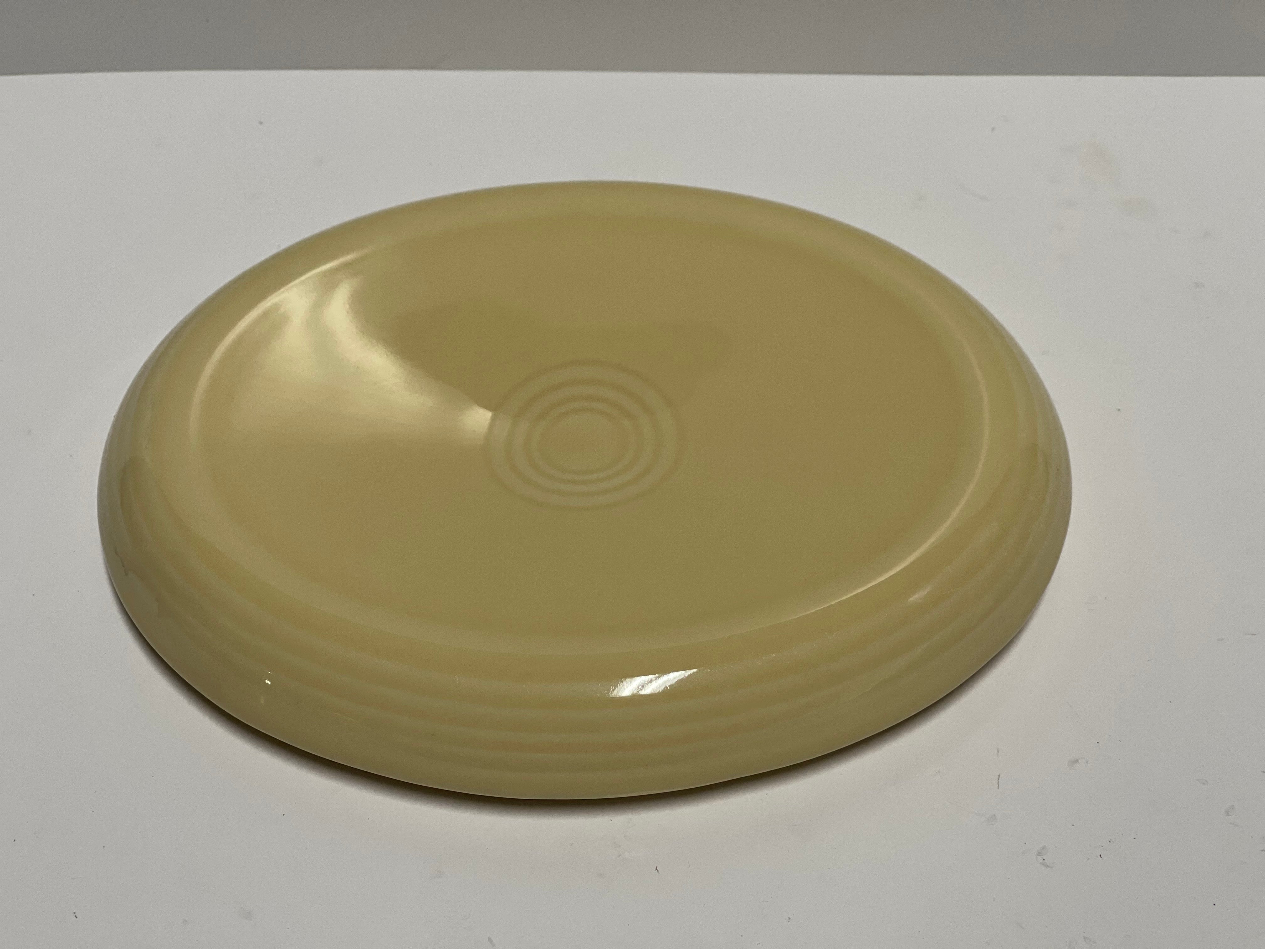 Homer Laughlin Fiesta Ivory Soap Dish Or Spoon Rest