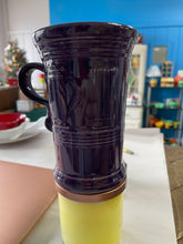Load image into Gallery viewer, Fiesta Cappuccino Mug Plum
